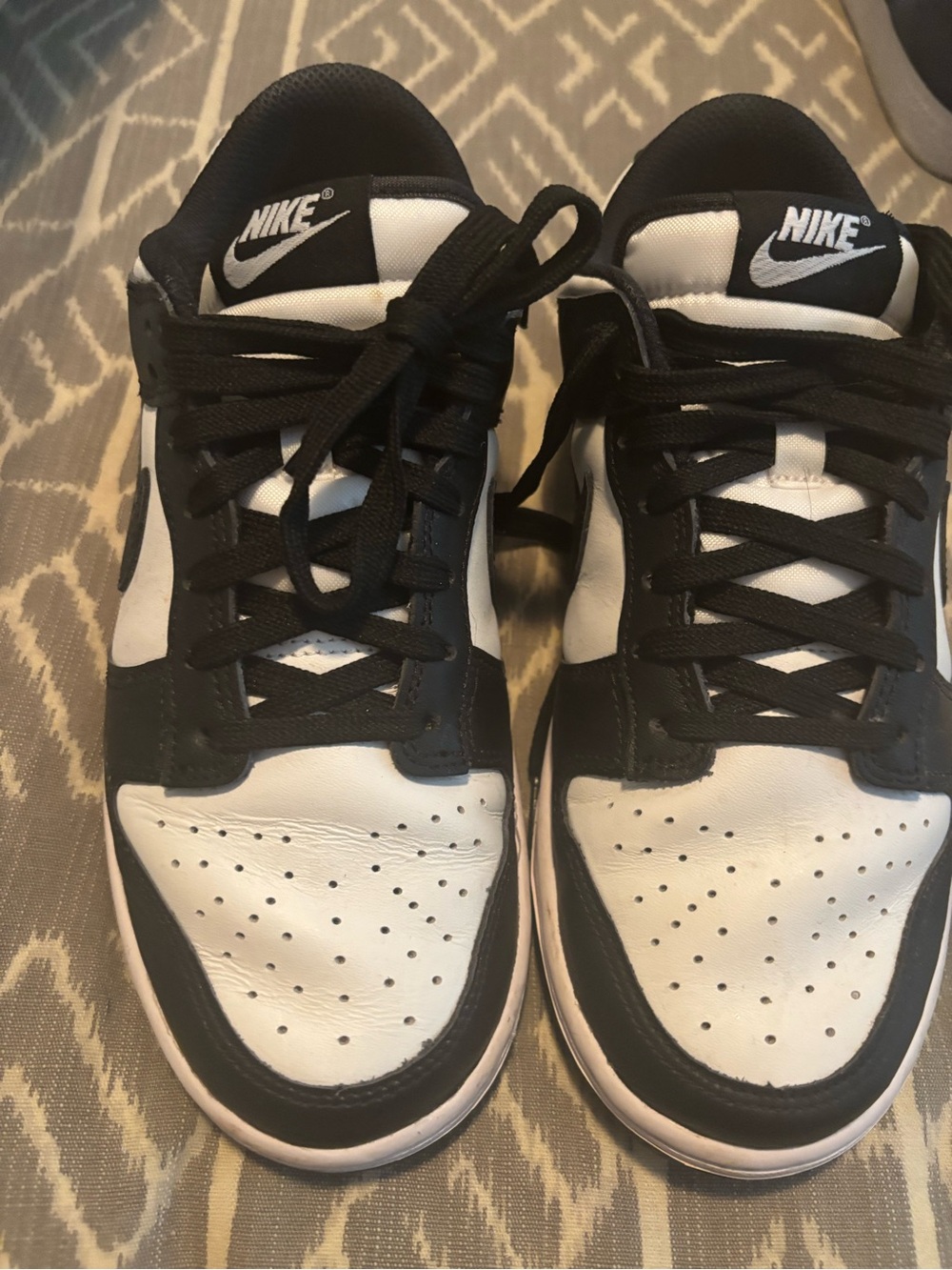 Women's Air Jordan 1 Low Panda Sneakers - Sz 6.5